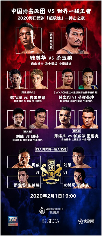 搏击运动海报模板(图1)