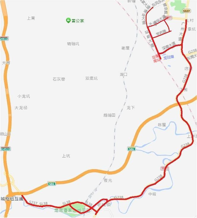 2026中国·定南夜间铁人三项国际公开赛期间实施交通管制部分区域禁飞(图1)