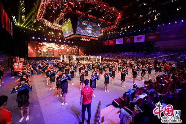 黑龙江哈尔滨：亚洲综合格斗锦标赛开幕 亮点频出(图4)