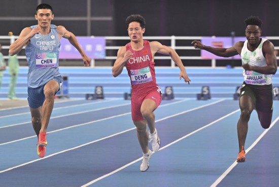 亚洲室内田径锦标赛首日中国队斩获三金(图3)